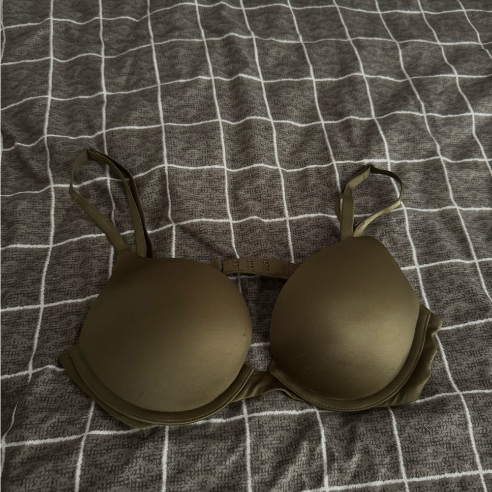 Olive Green Bombshell Bra VS